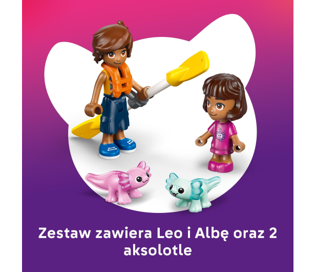 LEGO FRIENDS 42681 Przygoda na aksolotlowej łodzi - 1473460 - zdjęcie 7